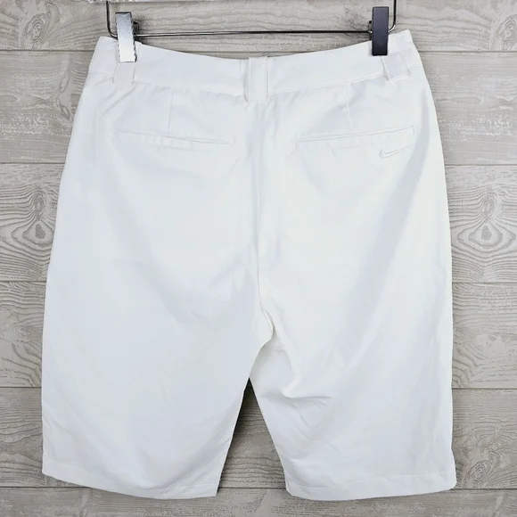 Nike Golf Tour Performance Dri-Fit Women's White Shorts NWT, size 2 - Picture 2 of 13